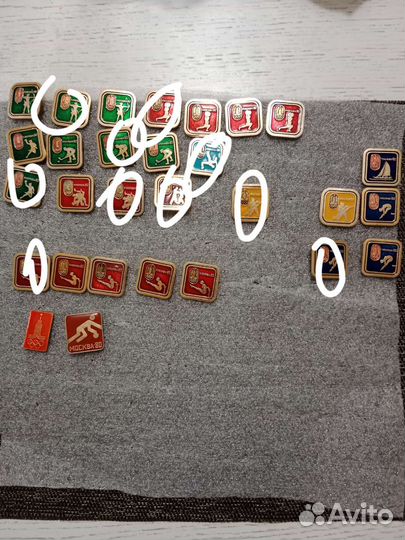 Олимпиада-80 значки