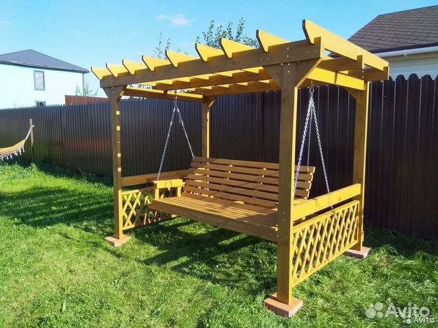 Садовая качеля