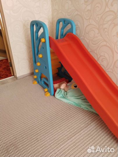 Детская горка пластиковая