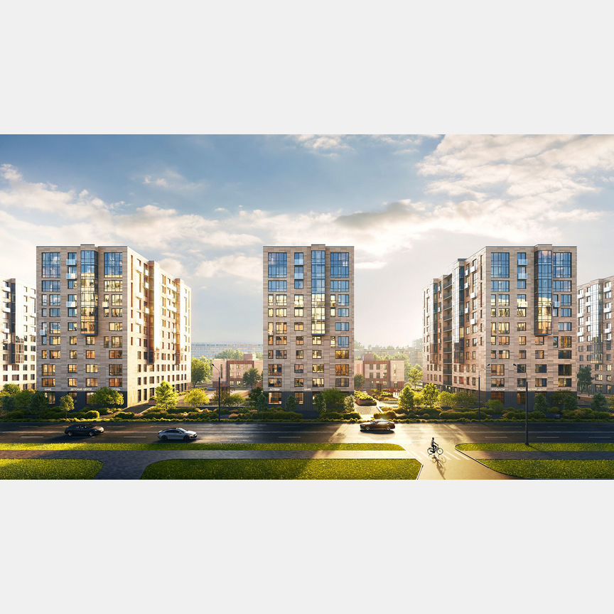 2-к. квартира, 74,1 м², 11/11 эт.