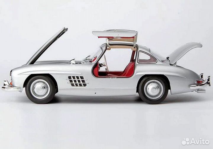 Mercedes-Benz 300 SL 1954 Silver 1/18 Norev