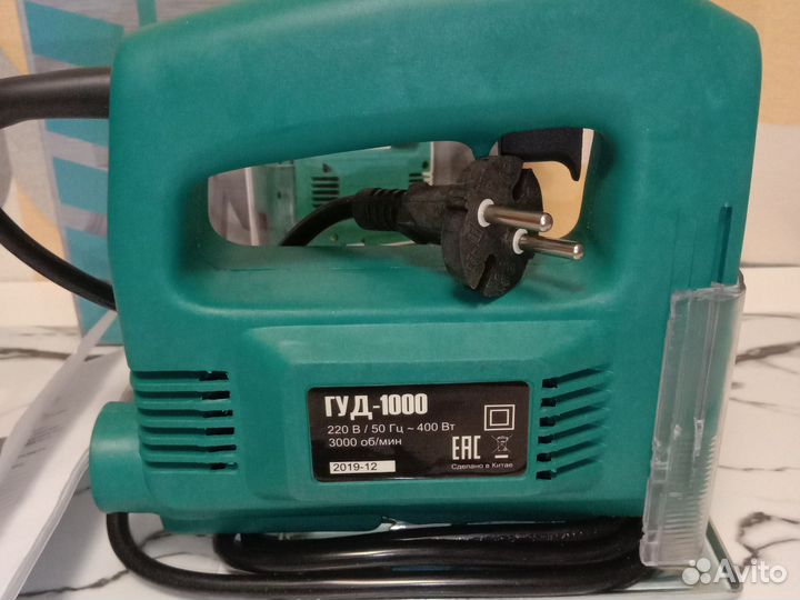 Электролобзик гуд-1000 400Вт 3000об/мин