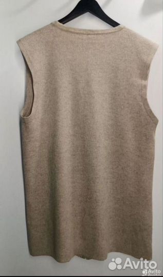 Шерстяной жилет длинный в стиле 12 storeez 46-48