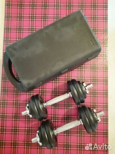 Гантели разборные