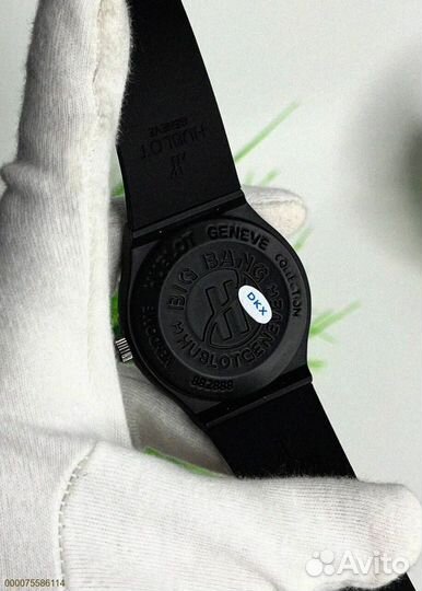 Наручные часы Hublot WHB3 чёрные (Арт.54951)