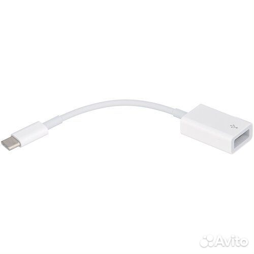 Переходник/адаптер Apple USB - USB Type-C, белый
