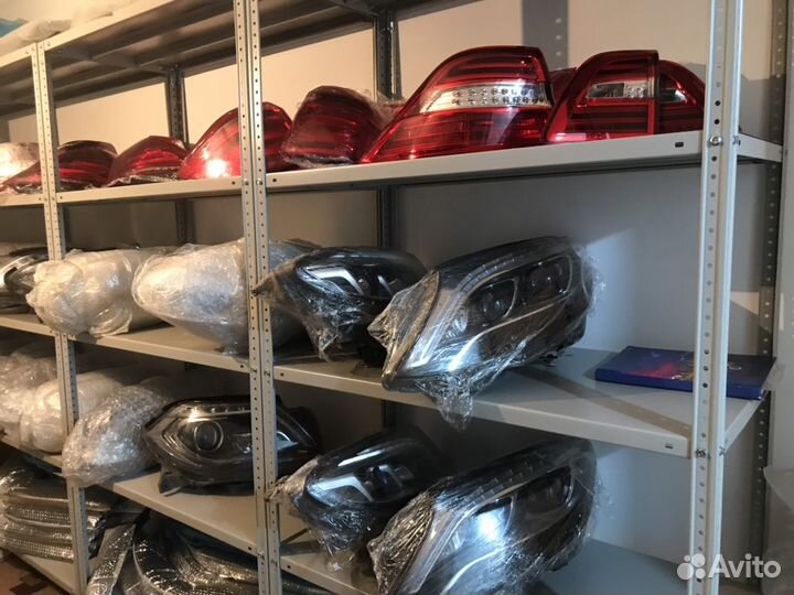 Задние фонари на Mercedes Benz w222