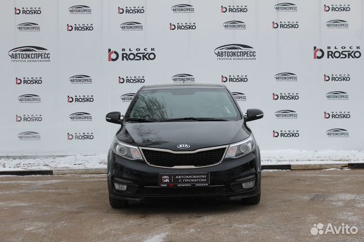 Kia Rio 1.6 AT, 2015, 86 708 км