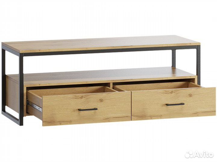 Тв-тумба Лофт Дуб Золотистый