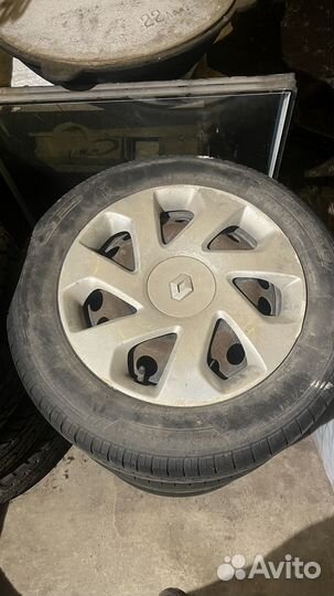 185/65 r15 летняя резина Рено 4/100