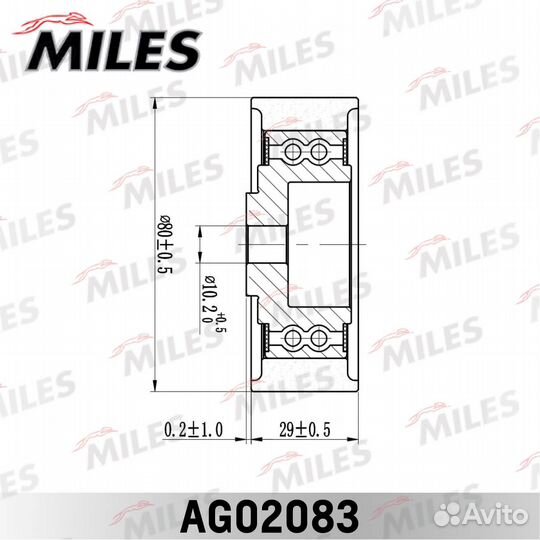 Ролик ремня грм VAG 1.6-2.0TDI 03