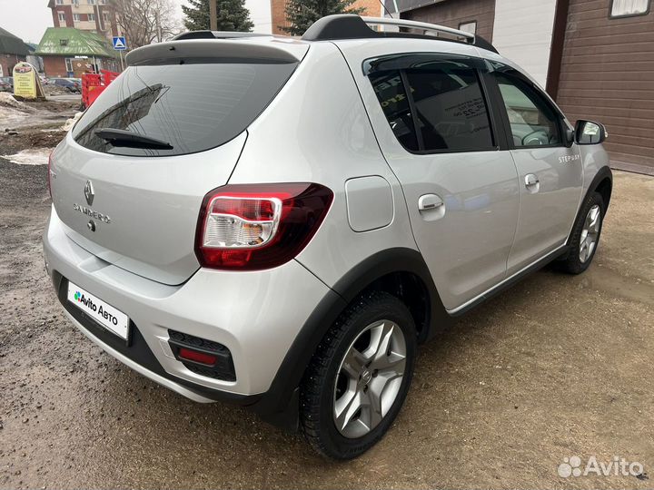 Renault Sandero Stepway 1.6 МТ, 2018, 108 415 км