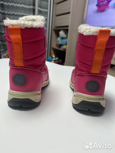 Ботинки зимние для девочки Lassie, б/у, размер 24