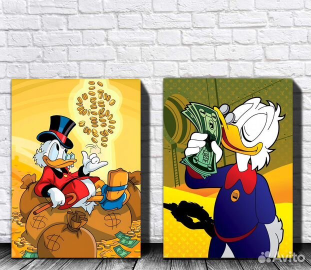 Картины скрудж макдак