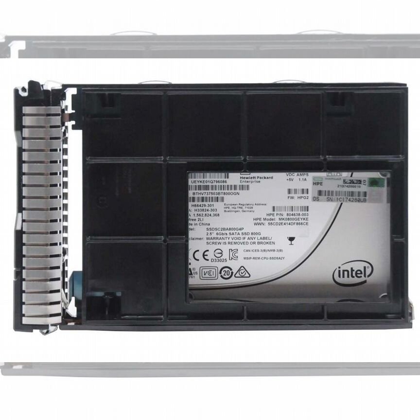 [864134-001] Жесткий Диск Hp 800gb Sata3 2,5" Ssd 864134-001