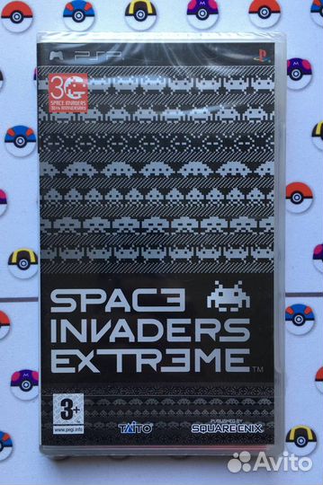 Space Invaders Extreme PSP PlayStation Новый Диск
