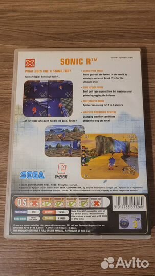 Игры для PC Windows Sonic The Hedgehog