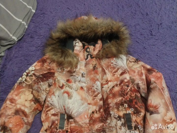 Детский зимний комбинезон на девочку