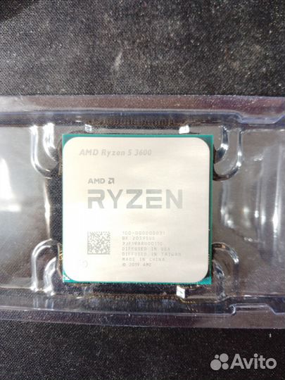 Процессор amd ryzen 5 3600
