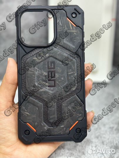 Чехол Uag Monarch Pro для iPhone15promax Carbon