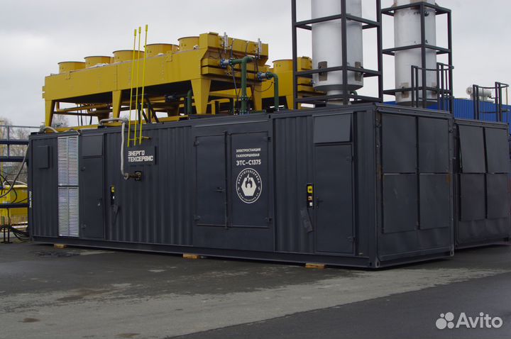 Газопоршневая электростанция этс-С1375 1,1 мвт