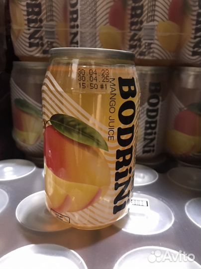 Напиток bodrini со вкусом Манго 0,33л