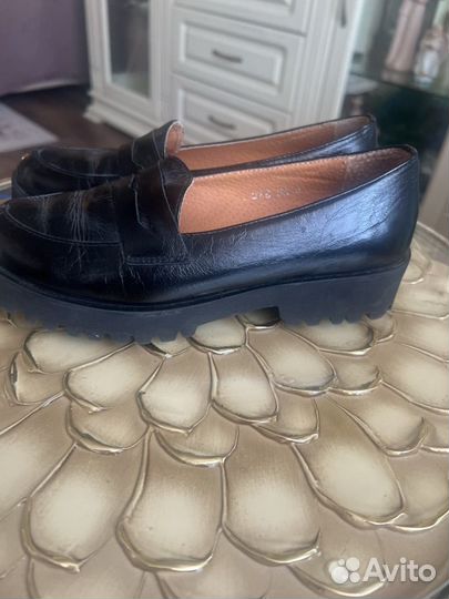 Лоферы кожа, 34 размер