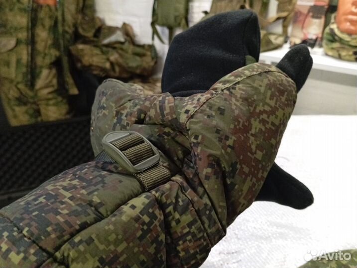 Варежки рукавицы армейские зимние вкпо. Опт