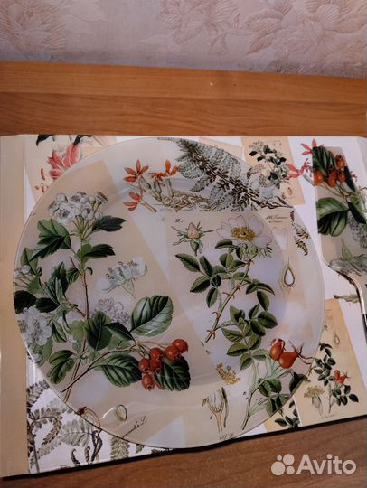 Набор блюдо и лопатка для торта