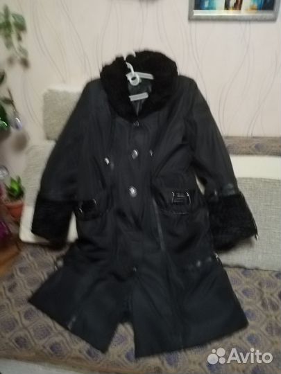 Пальто женское зимнее 48 50 новое