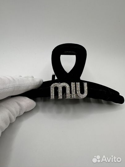 Заколка miu miu