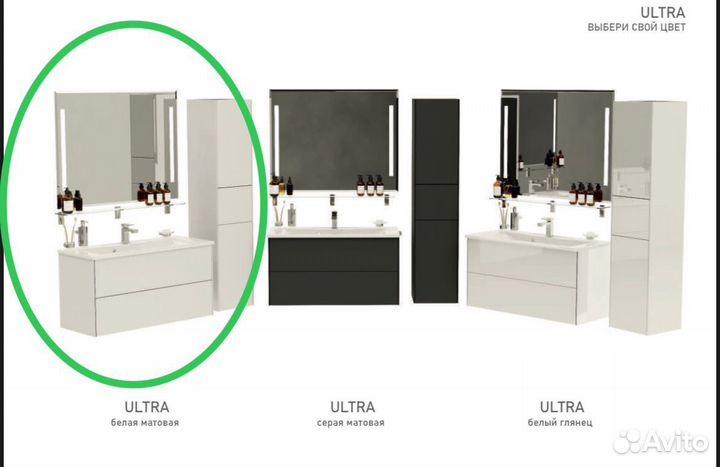 Мебель для ванной