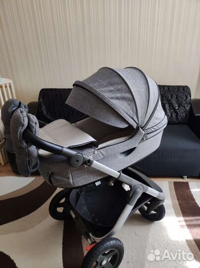 Коляска Stokke Trailz люлька + автокресло