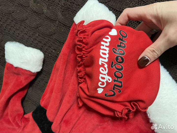 Новогоднее платье для девочки 68/74