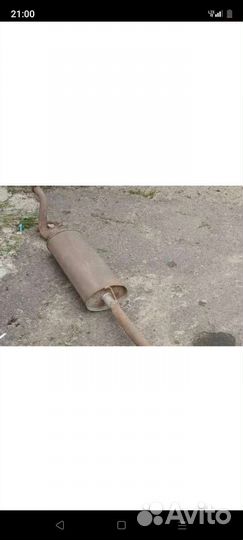 Глушитель ваз 2110