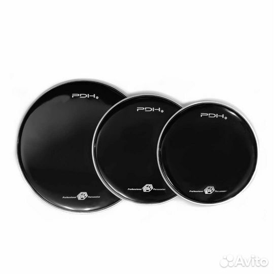 Набор однослойных пластиков 12-13-16 черные