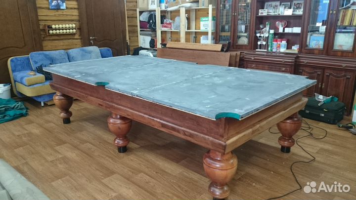 Сборка,разбор бильярда.Перетяжка сукна