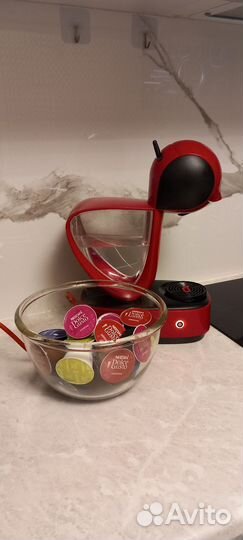 Кофеварка капсульная Dolce Gusto+капсулы кофе