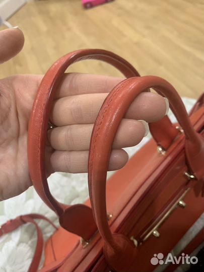 Сумка женская натуральная кожа coach