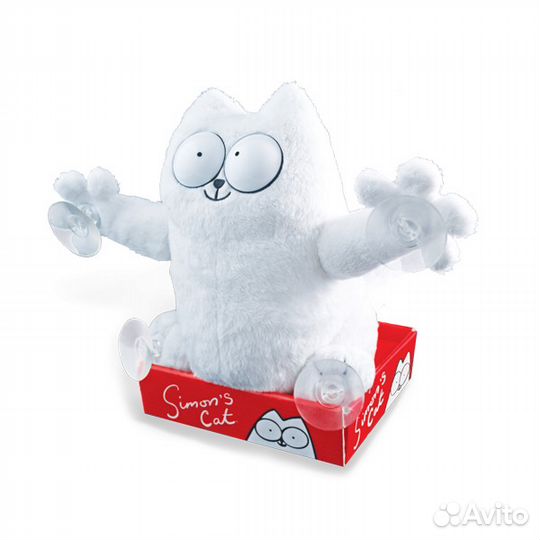 Кот саймона на стекло новый Британская игрушка