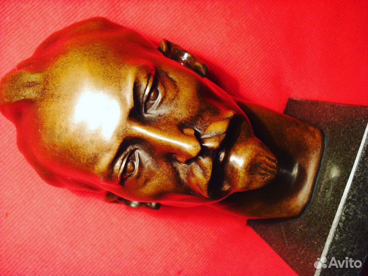 Бюст Дзержинский СССР бронза 1970 Феликс кгб