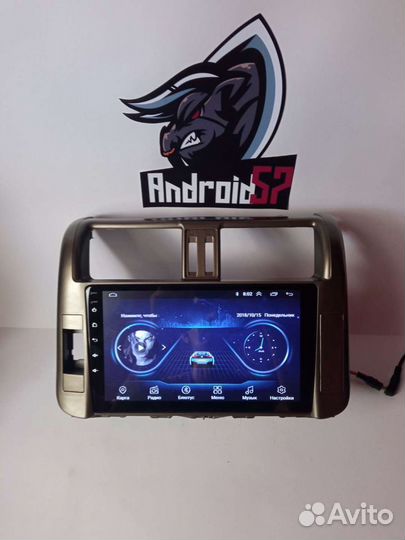 Магнитола Toyota land cruiser prado 150