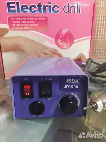 Профессиональный аппарат для маникюра jsda JD3500