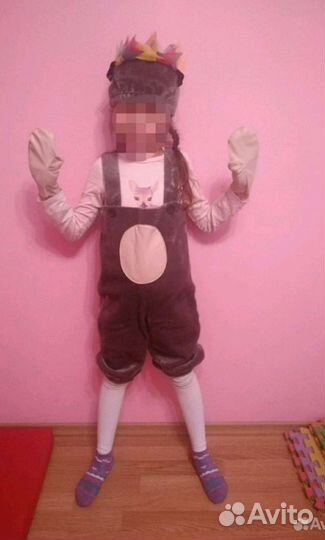 Новогодний костюм ежика