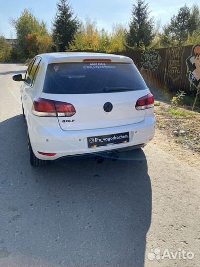 Диффузор на задний бампер golf 6