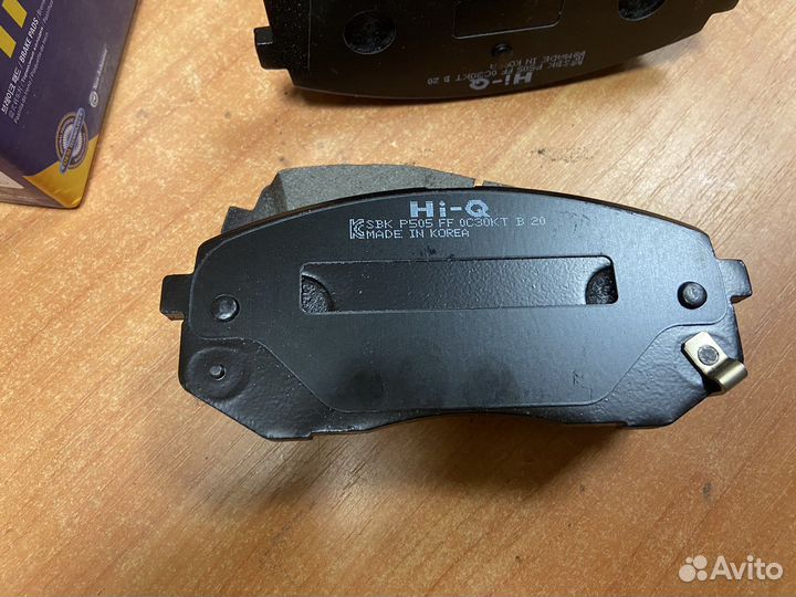 Sangsin Корея передние колодки KIA optima JF 2015+