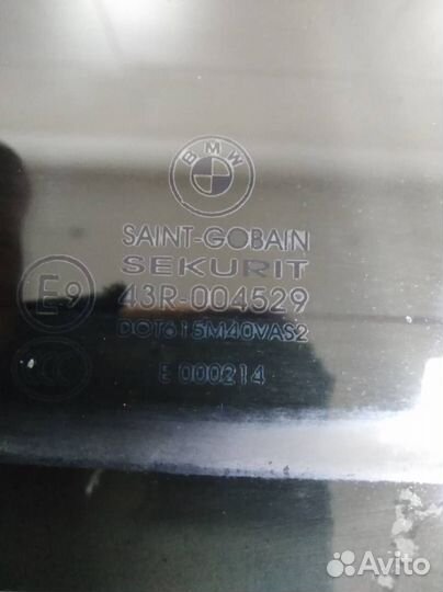 Стекло двери задней правой BMW X5 E70 2007-2013