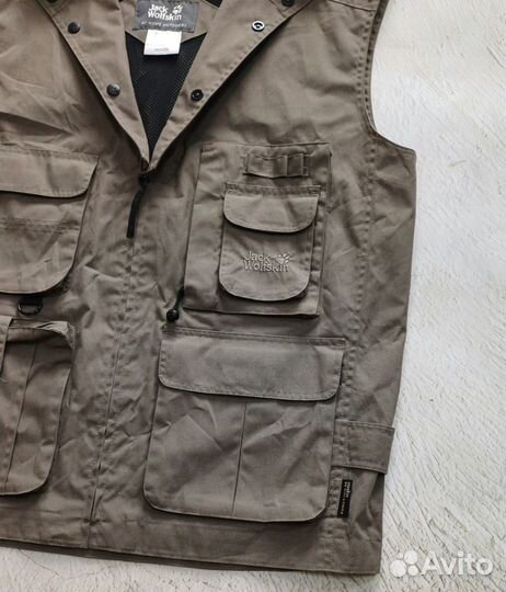 Карго Жилет Jack Wolfskin Gorpcore Vest Оригинал