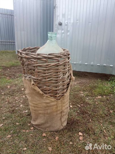 Бутыль стеклянная 20 литров