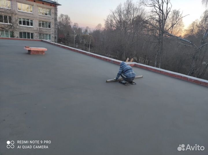 Стяжка пола для коттеджа